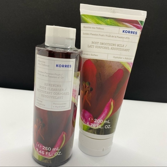 Korres Bath & Body Golden Passion Fruit Shower Gel Body Smoothing